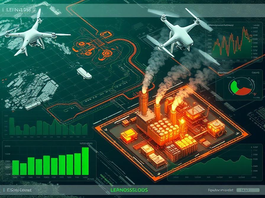 AI-Powered Emissions Monitoring: Helping Oil & Gas Companies Meet ESG Targets